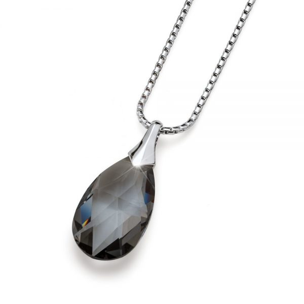 Colgante Vitality small rodio silver glaze