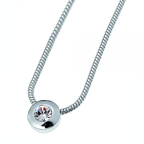 Cadena Diamond rodio cristal