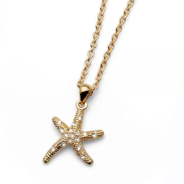 Pendant Starfish 2 small GP CRY
