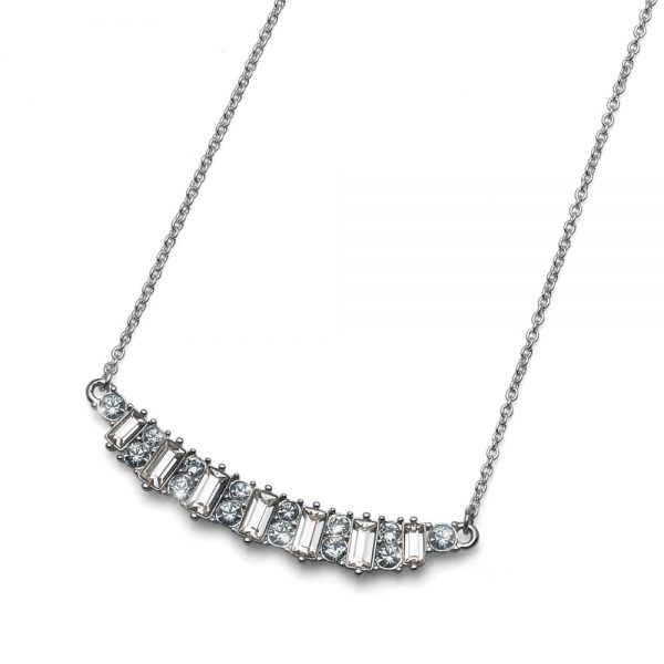 Colgante Present rodio cristal**