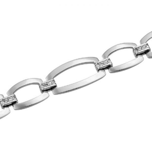 Bracelet Scene rhod. crystal