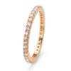 Anillo Jolie 925AG dorado cristal L - Imagen 2