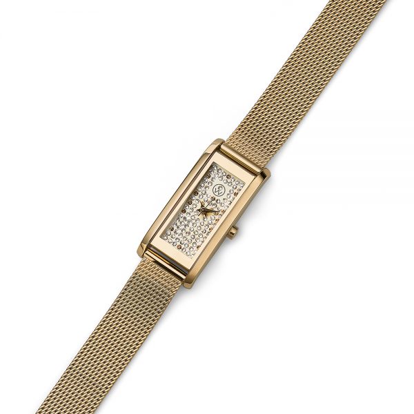 RELOJ MONACO DORADO