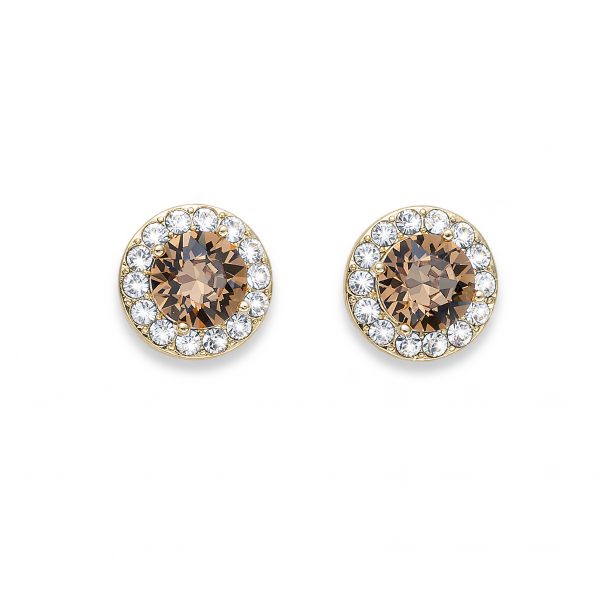 Earring Loco GP lt. sm. topaz